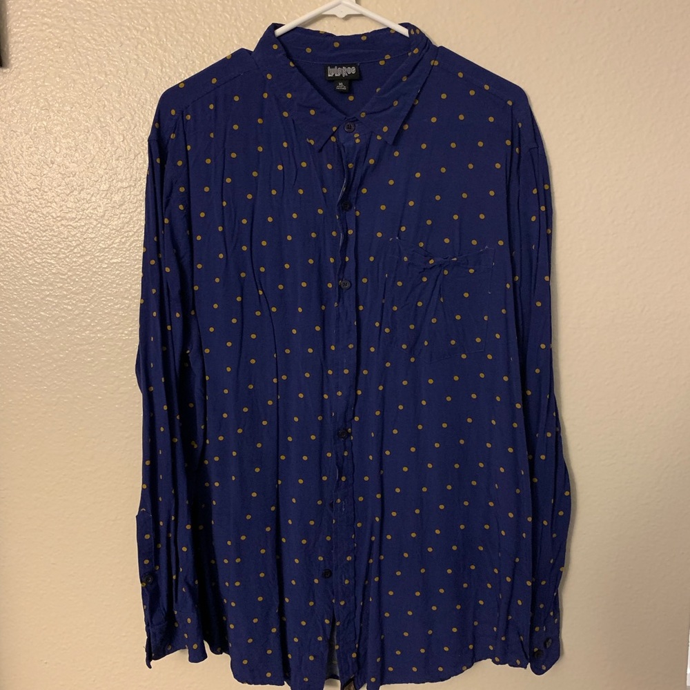LuLaRoe Long Sleeve Button Up